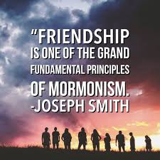 Ldsquotes Josephsmith Lds Youth Friends Ministering Discipleship Unity Cometozion Friendship Is One Of The Gr Lds Quotes Gospel Quotes Church Quotes