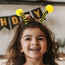 PACKOVE 8pcs Bee Tentacle Headbands Cute Bee Head Band Antenna Ball  Headband Animal Hair Hoop Party Supplies for Women Girls Halloween  Christmas -