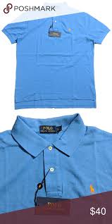 Polo Ralph Lauren Light Blue Polo Shirt Blue Polo Shirts Polo Ralph Lauren Polo Shirt