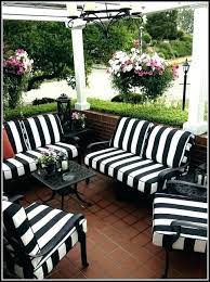 Black And White Patio Cushions Outdoor Striped Nz A White Patio Furniture Patio Cushions Outdoor Black Patio Furniture