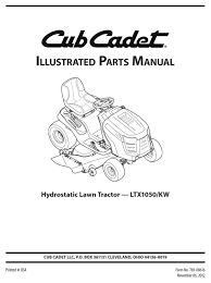 We did not find results for: Cub Cadet Ltx1050 Kw Illustrated Parts Manual Pdf Download Manualslib