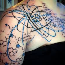 Dna Molecules Atoms And Periodic Table By Mpatshi Science Tattoos Dna Tattoo Nerdy Tattoos