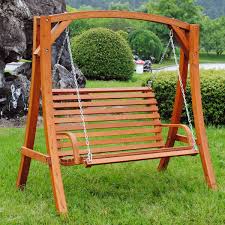 2204 lb swing seat swing seats are made of high quality, durable beech wood and are designed for. Wooden Swinging Garden Bench 2 3 Seater Savvysurf Co Uk