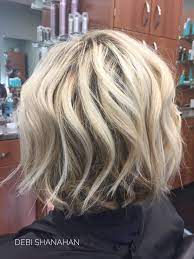 Edgy Bob Shoulder Length Blonde Back View Summer Fun Shoulder Length Blonde Blonde Back Blonde Bun