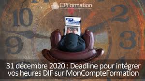 Mais à partir de 2018, une réforme a été mise en place. La Deadline Pour Enregistrer Vos Heures Dif Sur Moncompteformation
