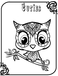 For boys and girls, kids and adults, teenagers and toddlers, preschoolers and older kids at school. Cute Printable Owl Coloring Pages Novocom Top