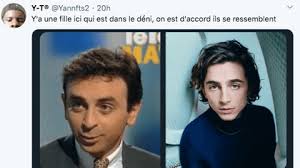 Et l'angoisse du déclassement hante les jeunes générations. Eric Zemmour Jeune Timothee Chalamet