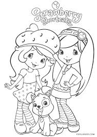 Click on the free strawberry shortcake colour page you would like to print, if you print them all you. Free Printable Strawberry Shortcake Coloring Pages For Kids