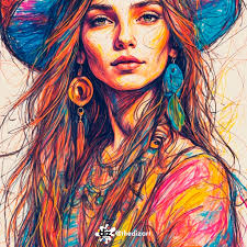 FEMINIST Girls Room Décor WALL ART, Digital Download Colorful Illustration  & Eclectic Woman Print Poster