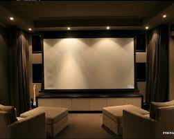 It looks great as a decor, extinguishes acoustic interference, and introduces color diversity. Home Theater Design Ideas Pictures Remodel And Decor Theater Room Design Home Theater Setup Home Theater Design