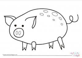 Your child will love coloring his favorite zoo animals. Pig Colouring Pages