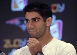 Stage is set for Patriots' Jimmy Garoppolo to make a name for himself