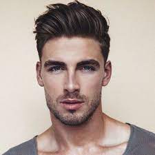 Taperd Sides With Long Brushed Up Hair And Stubble Hipster Haircut Mens Hairstyles Haircuts For Men