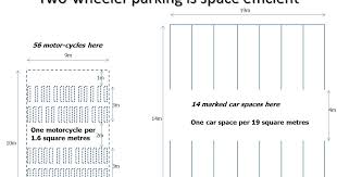 A parking lot (american english) or car park (british english), also known as a car lot, is a cleared area that is intended for parking vehicles. Two Wheeler Parking Can Be Very Very Space Efficient
