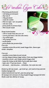 Pandan layer cake merupakan sejenis kek yang sesuai dijadikan sebagai kudapan petang. Pandan Layer Cake Pandan Layer Cake Layer Cake Recipes Resep Cake