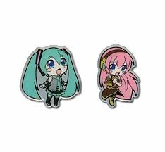 Miku Len Rin Meiko Luka Kaito Pins New Vocaloid Character Sets