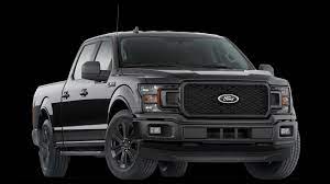 On all vehicles for u.s. Meet The 2020 Ford F 150 Xlt Black Appearance Package Next F150