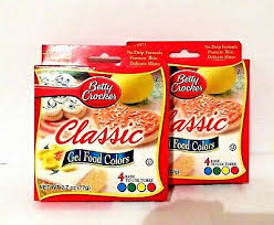Betty Crocker Classic Gel Food Colors 2 Packages Of 4