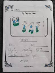 Poems can come in the shape of popsicles, umbrellas, baseballs, light bulbs, etc. Winter Cinquain Poems In Room 13