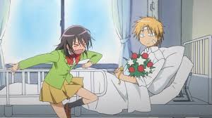 Misa Visits Usui At The Hospital Maid Sama Anime Shows Anime