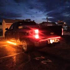 2012 Chevrolet Silverado Led Tailgate Light Bar Running Boards Marker Lights Led Tailgate Light Bar Chevrolet Silverado Bar Lighting