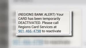 Do you want to complete regions now card activation online process? Phishing Scam Targets Regions Bank Customers Non Customers
