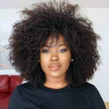 Versatile Carefree Human Hair Afro Wig Natural Hair Styles Curly Hair Styles Curly Hair Styles Naturally
