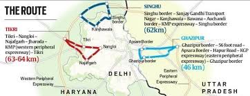 New delhi india, january 11 (ani): Police Nod For Farmers Tractor March On R Day 3 Routes From Borders Chalked Out Cities News The Indian Express