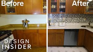 A home improvement center or kitchen and bath décor showroom are good places to explore ideas for your cabinets. Transform Your Rental Kitchen With 3 Removable Products Youtube