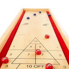 The winner in the toss can take their turn first on the opposite end of to play bumper shuffleboard, you have a simple shuffleboard rule in which: Hey Play Shuffleboard Game Reviews Wayfair