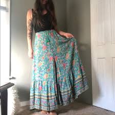Spell The Gypsy Collective Skirts Spell Folktown Maxi Skirt Rare Item Poshmark