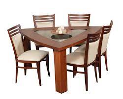 Choosing the right dining room table shape. Brown Pk Enterprises Triangular Shape Dinning Table Rs 9000 Piece Id 15913791412