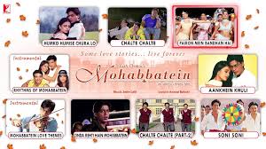 Mohabbatein Audio Jukebox Full Songs Shah Rukh Khan Aishwarya Rai Movie Songs Songs Jukebox