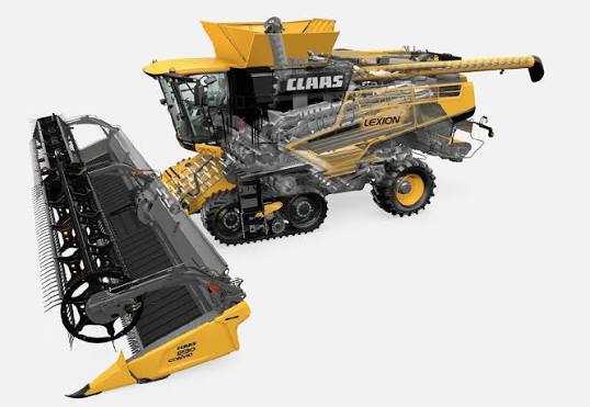 Claas Lexion 600 Combine