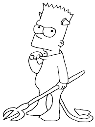 Imagem de desenho de borboleta. Desenhos Dos Simpsons Para Colorir Como Fazer Em Casa