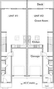 Browse modern, open floor plan, 2 bath, basement, country & more narrow duplex house designs. Duplex House Plans With Basement 3 Bedroom Duplex House Plans