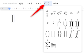2. type in and highlight the number you want to convert to an exponent. How To Use The Equation Editor In Google Docs