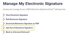 Articles of interest to vapers. Usps Electronic Signature Online