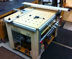 Home Made Mft Table With Extras Workbench Woodworking Woodworking Workshop