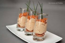 Verrines De Mousse De Saumon Fume Et Crevettes Grises Avec Images Mousse De Saumon Fume Verrine De Mousse De Saumon Mousse De Saumon