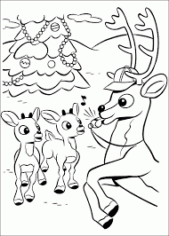 The most wonderful day of the year; Free Printable Rudolph Coloring Pages For Kids