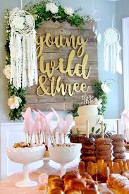 Quality toys at great prices. Young Wild Three Birthday Party Kara S Party Ideas Wildflower Birthday Party Wild Birthday Party Third Birthday Girl