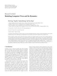 Computer science education, educational technology, computing for the developing world. Modeling Computer Virus And Its Dynamics Topic Of Research Paper In Mathematics Download Scholarly Article Pdf And Read For Free On Cyberleninka Open Science Hub