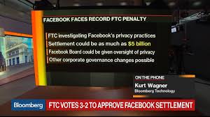 Facebook Fb 5 Billion Privacy Settlement Approved Bloomberg