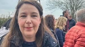 Norfolk villagers gather for walk against solar farm plans