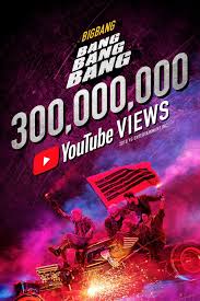 Big bang (빅뱅) ist eine boygroup von yg entertainment. Bigbang S Bang Bang Bang Hits 300 Million Youtube Views