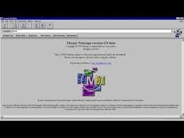 Download netscape 9.0.0.6 for windows. Mosaic Netscape Version 0 9 Beta In 1994 Youtube