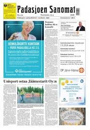 Padasjoen Sanomat 12.4.2018