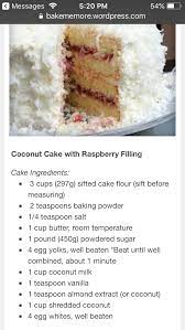 Coconut Cake Recipe Hand Written Sweet Recipes Coconut Cake Recipe Cake Ingredients