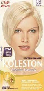 Wella Koleston Sac Boyasi 12 1 Cok Acik Kullu Sari Sac Boyasi Sac